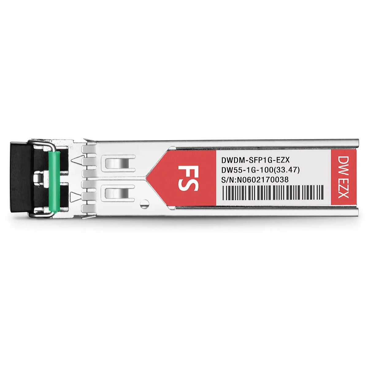 SFPS Cisco C55 DWDM-SFP-3347 Compatible SFP 1000BASE-DWDM 1533.47nm 100GHz 100km DOM Duplex LC/UPC SMF Optical Transceiver Module for Transmission