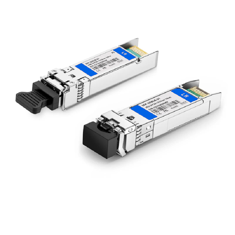 SFPS NVIDIA/Mellanox Compatible 10/25GBASE-CSR SFP28 Dual-rate 850nm 400m DOM Duplex LC/UPC MMF Ethernet Optical Transceiver Module