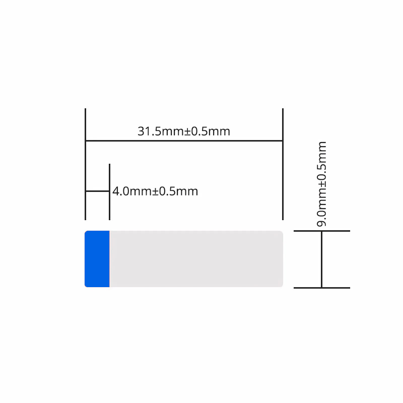 SFPS Design Label for SFP 100BASE-FX/3G Digital Video Transceiver, 1 Roll