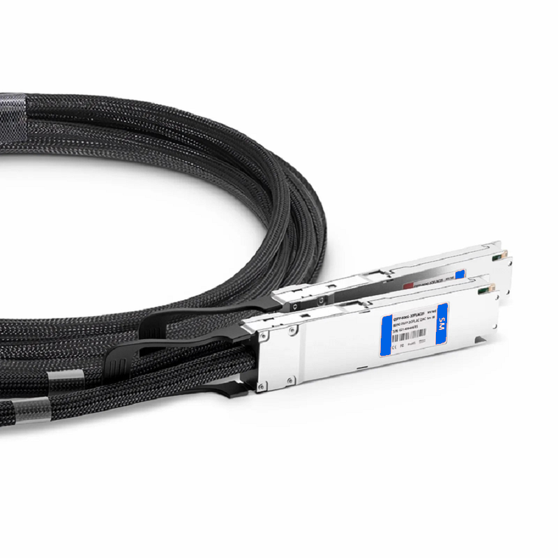 SFPS 0.5m (2ft) NVIDIA/Mellanox MCP7Y00-N00A Compatible 800G OSFP 8 x 100G PAM4 Finned Top to 2 x 400G OSFP 4 x 100G PAM4 Finned Top InfiniBand NDR Passive Direct Attach Copper Breakout Cable for Quantum-2 Switches
