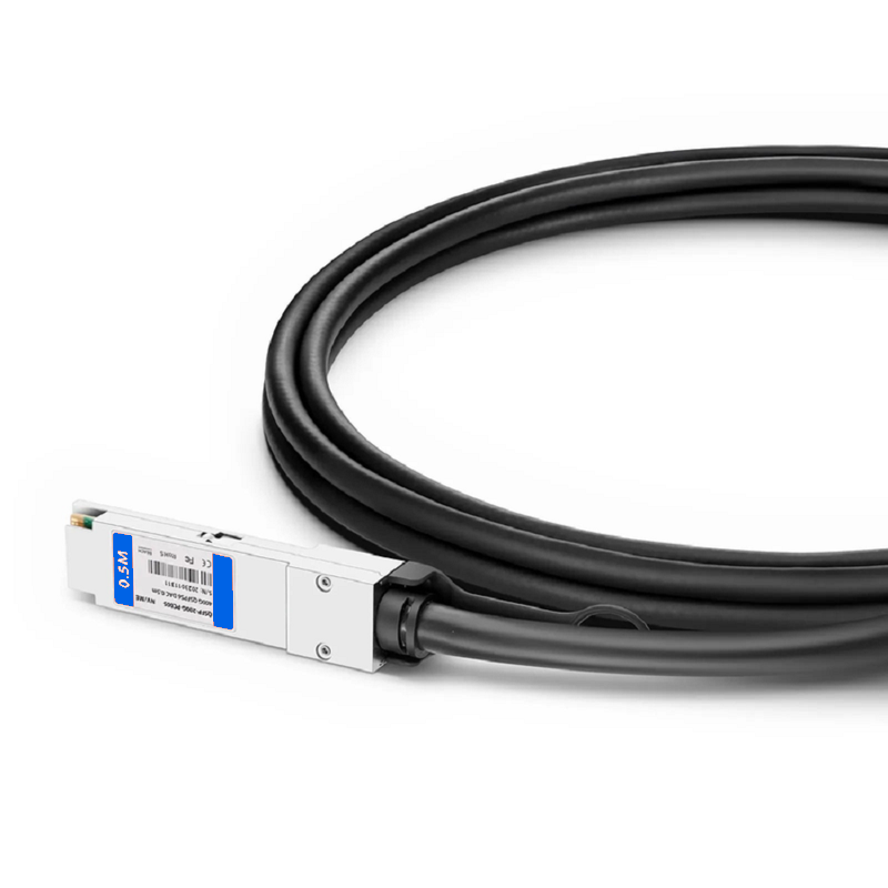 SFPS 1m (3ft) NVIDIA/Mellanox Compatible 400G OSFP 8 x 50G PAM4 Finned Top Ethernet Passive Direct Attach Copper Twinax Cable