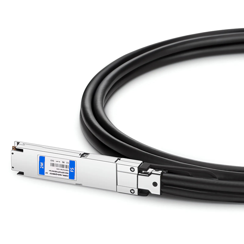 SFPS 2m (7ft) Generic Compatible 400G OSFP 4 x 100G PAM4 Flat Top to 400G QSFP-DD 4 x 100G PAM4 Passive Direct Attach Copper Twinax Cable