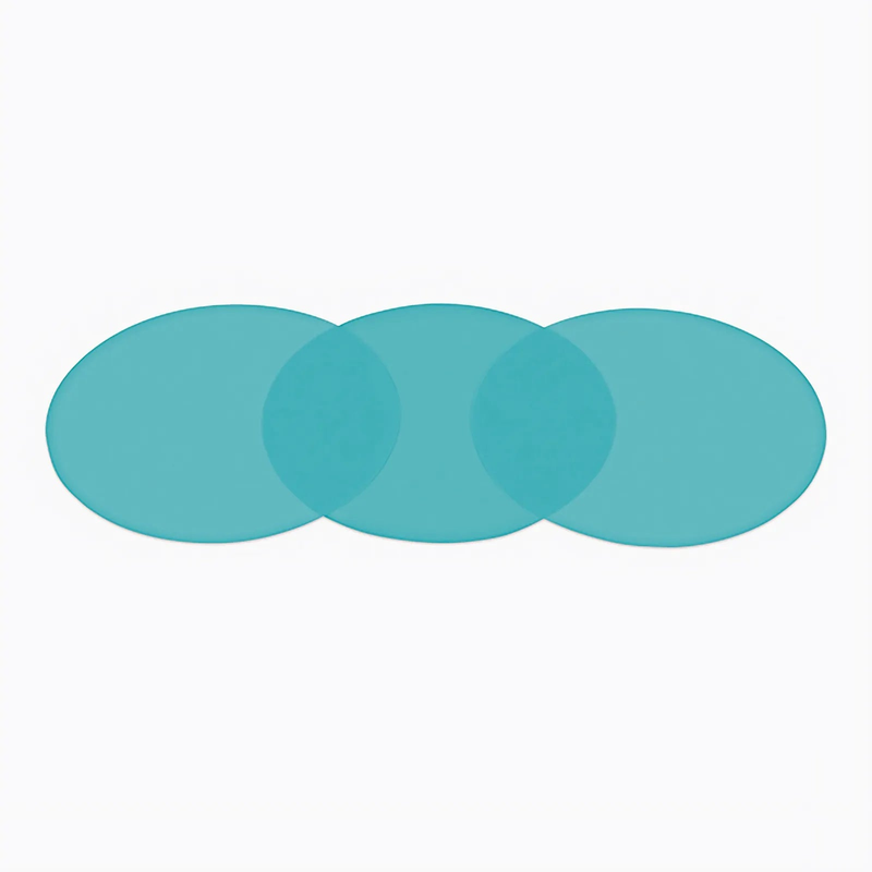 SFPS 9m 1 Piece Blue Polishing Film with 127mm Diameter