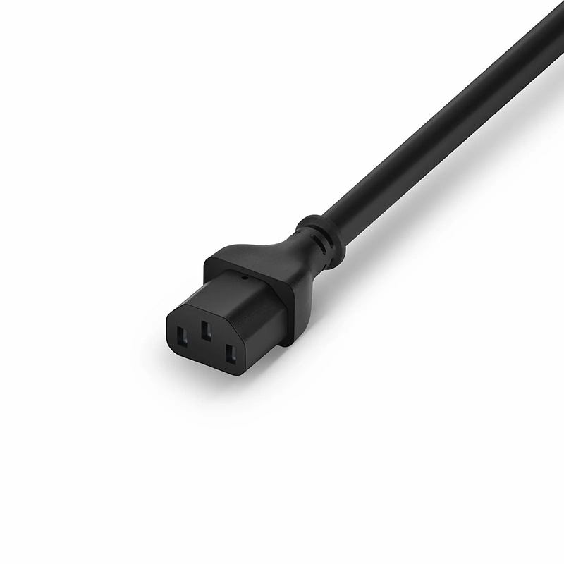 SFPS 15ft (4.6m) NEMA 5-15P to IEC60320 C13 16AWG 125V/10A Power Cord, Black