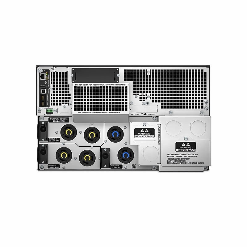 SFPS APC® Smart-UPS On-Line 10000VA/10000W Rackmount 6U UPS, 4x L6-20R+2x L6-30R NEMA Outlets, Network Card+SmartSlot and 1 Backup Battery Included