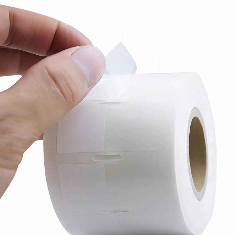 SFPS 0.75in.H x 1.75in.W Printable Self-laminating Labels, PET, White, 500Labels/Roll
