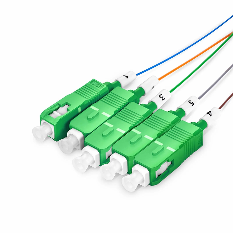 SFPS Customized 1 x 5 Unbalanced PLC Fiber Splitter, Singlemode