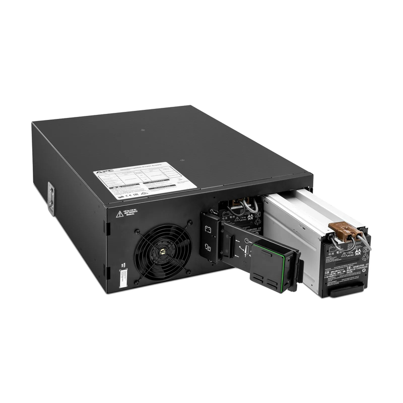 SFPS APC Smart-UPS On-line, 6kVA/6kW, 208V, 2 x L6-20R & 3 x L6-30R NEMA Outlets, Network Card & SmartSlot, 2 Replaceable Battery Modules Included, Rack 4U/Tower Convertible