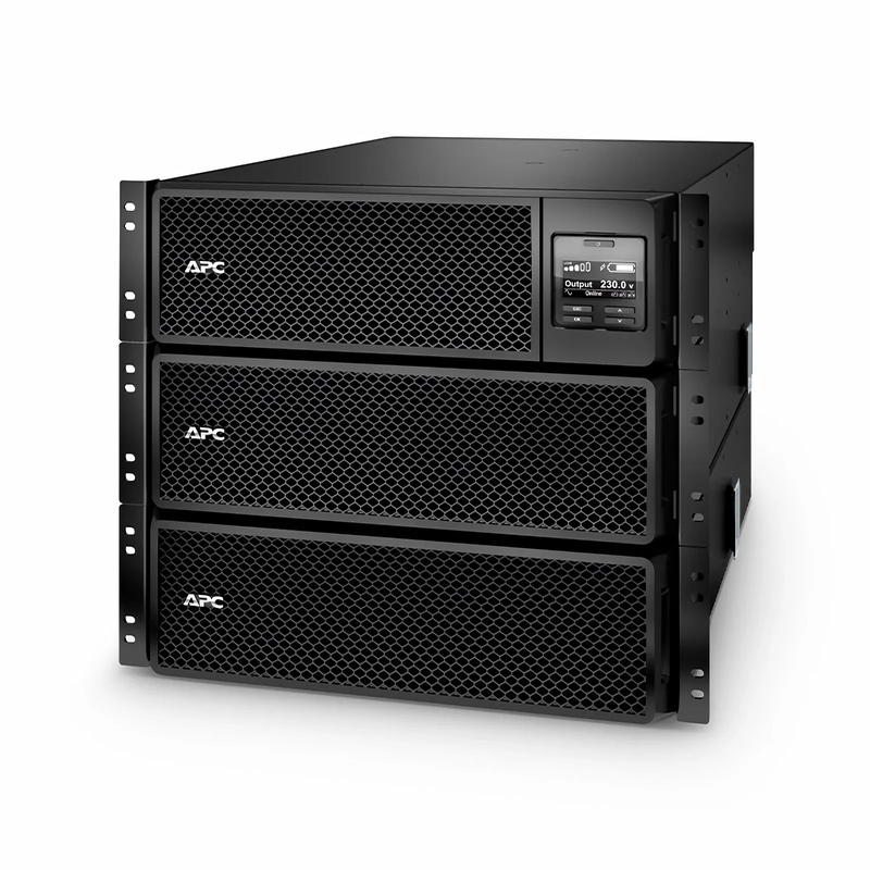 SFPS APC® Smart-UPS On-Line 10000VA/10000W Rackmount 6U UPS, 6x C13+4x C19 IEC Outlets, Network Card+SmartSlot and 1 Backup Battery Included