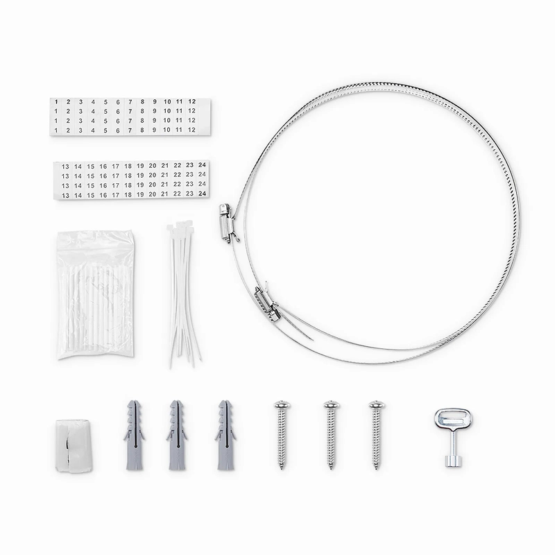 SFPS 16 Fibers Optic Distribution Box, SC/A, Plastic, Wall/Pole Mount, Indoor and Outdoor