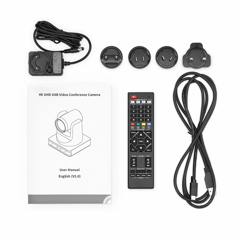 SFPS FC731-4K Ultra HD 4K Video Conference Camera for Midsize & Large Rooms, 12X Optical Zoom & PTZ