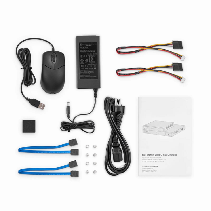 SFPS NVR102-16C, 16-Channel 1.5U 4K H.265+ Decoding Format, Up to 2x8TB Hard Drive (Not Included), Live View/Playback Network Video Recorder