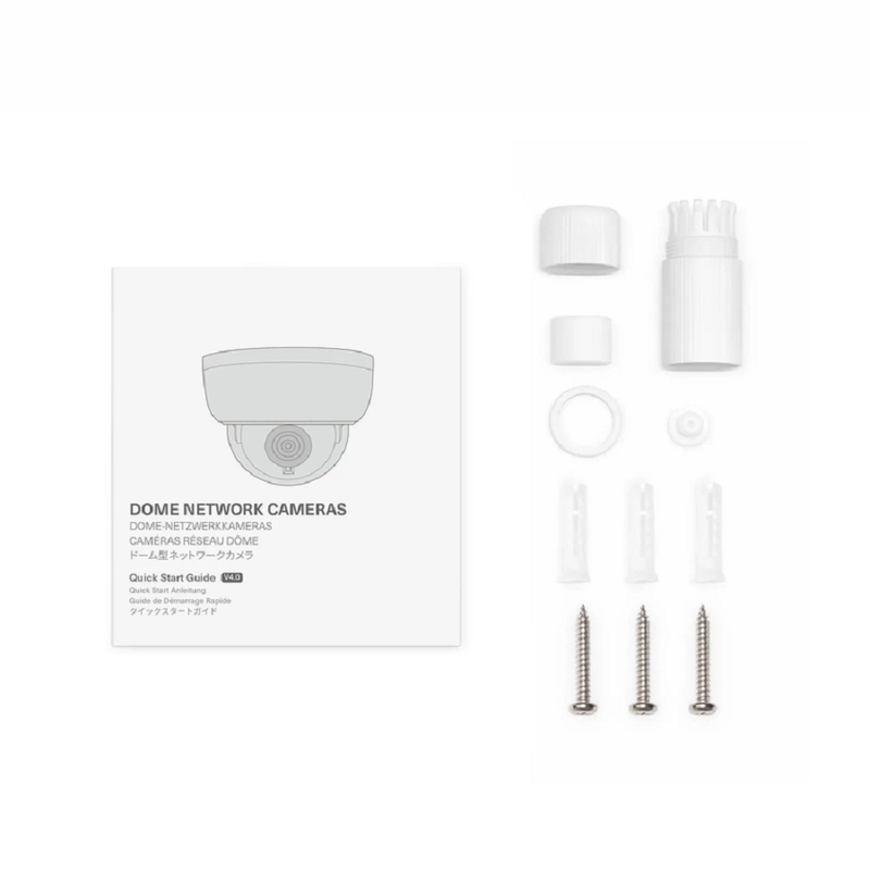 SFPS IPC101-5M-D, Super HD 5MP Dome Network Camera, 98ft Night Vision, IP67 & IK10 Vandal Resistant, PoE Network Camera with Fixed 2.8mm Lens
