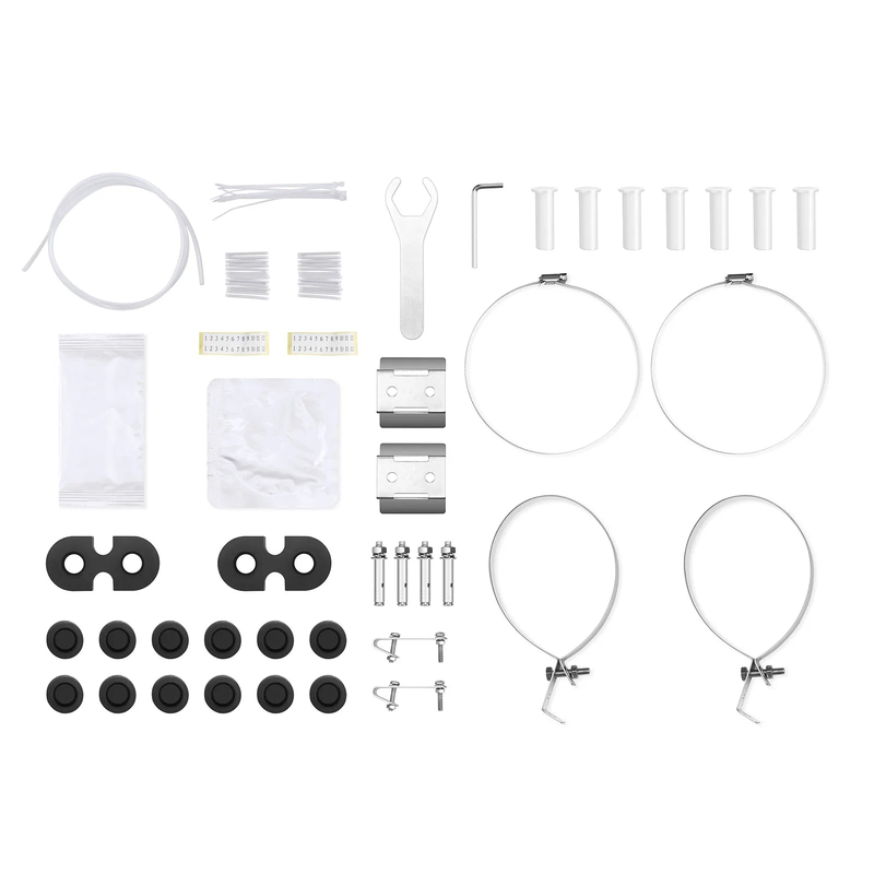 SFPS 288 Fibers 1In-6Out Dome Fiber Optic Splice Closure, Mechanical Seal, with 1 Pre-installed Fusion Splice Tray