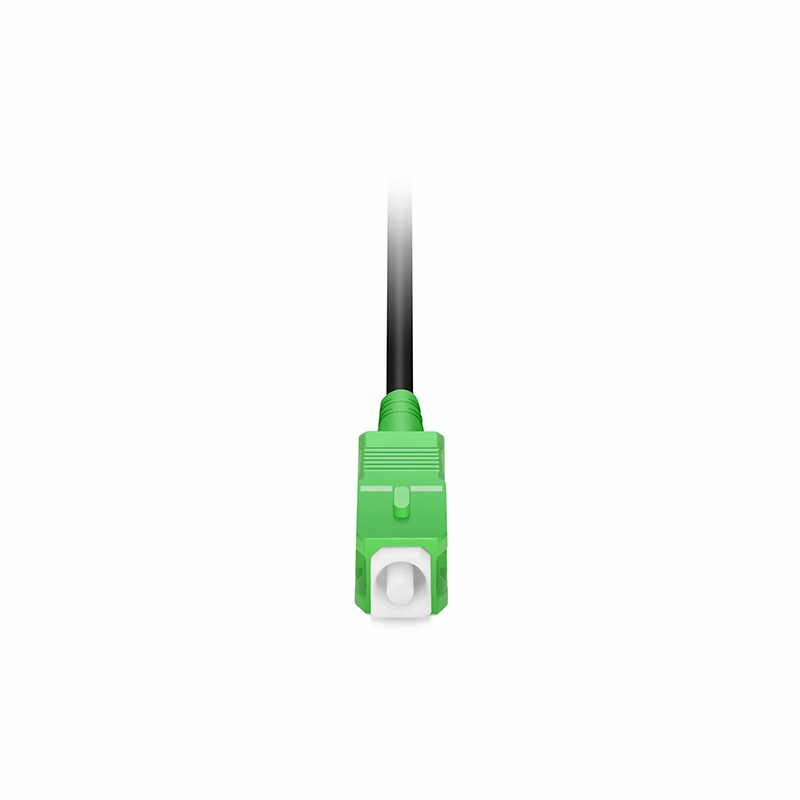 SFPS 5m (16ft) Industrial Armored Fiber Patch Cable, SC APC to SC APC, Simplex, 1 Fiber, Single Mode (OS2), TPU
