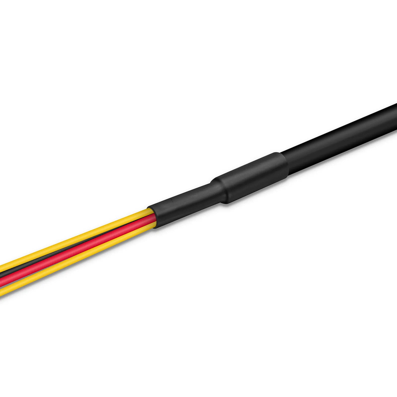 SFPS 150m (492ft) Hybrid Fiber and Power Cable, Indoor, Plenum (OFNP), Single Mode (OS2), 2 Fibers, Tight-Buffered, LC UPC Simplex to SC UPC Simplex, 2 Conductors 17AWG