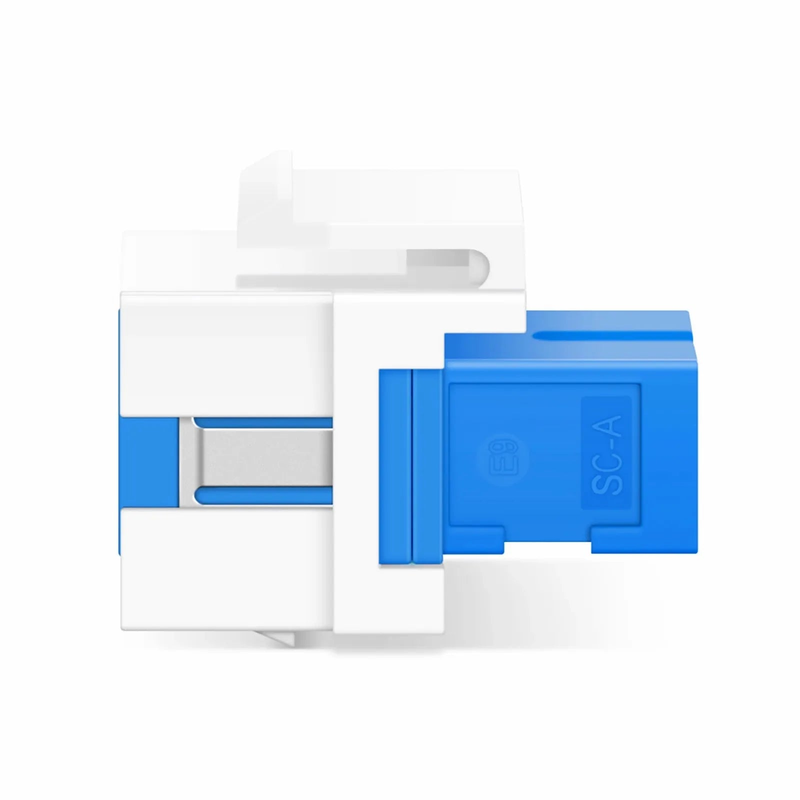 SFPS SC/UPC to SC/UPC Simplex Single Mode Fiber Keystone Jack