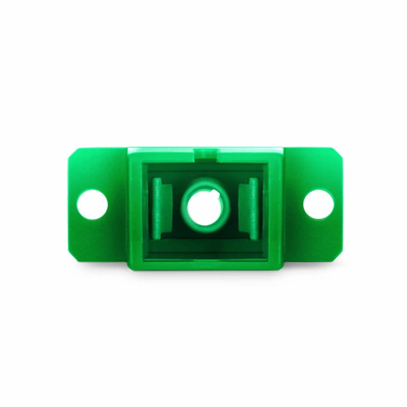 SFPS SC/APC to SC/APC Simplex OS2 Single Mode Fiber Optic Adapter/Coupler with Flange (10pcs/Pack)