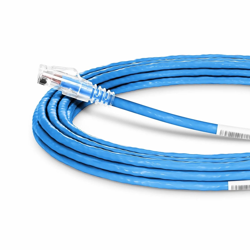 SFPS 35ft (10.7m) Cat6 23AWG Snagless Unshielded (U/UTP) PVC CMP Ethernet Network Patch Cable, Blue