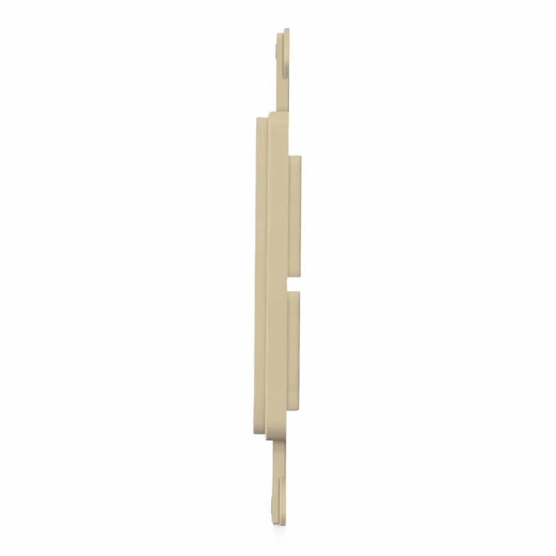 SFPS SyncEaseFFSystem Faceplate Frame Keystone Insert, 4 Ports, Ivory, 4.09'' x 1.4''