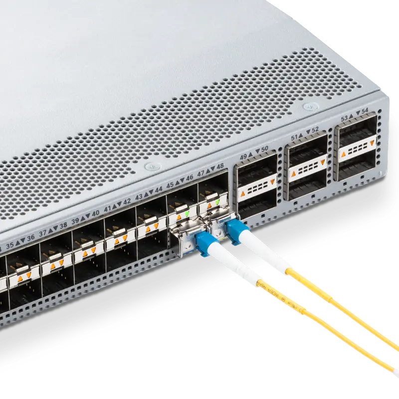 Cisco GLC-BX120-D Compatible 1000BASE-D120-54 SFP TX-1550nm/RX-1490nm 120km DOM Simplex LC Transceiver Module for SMF SFPS