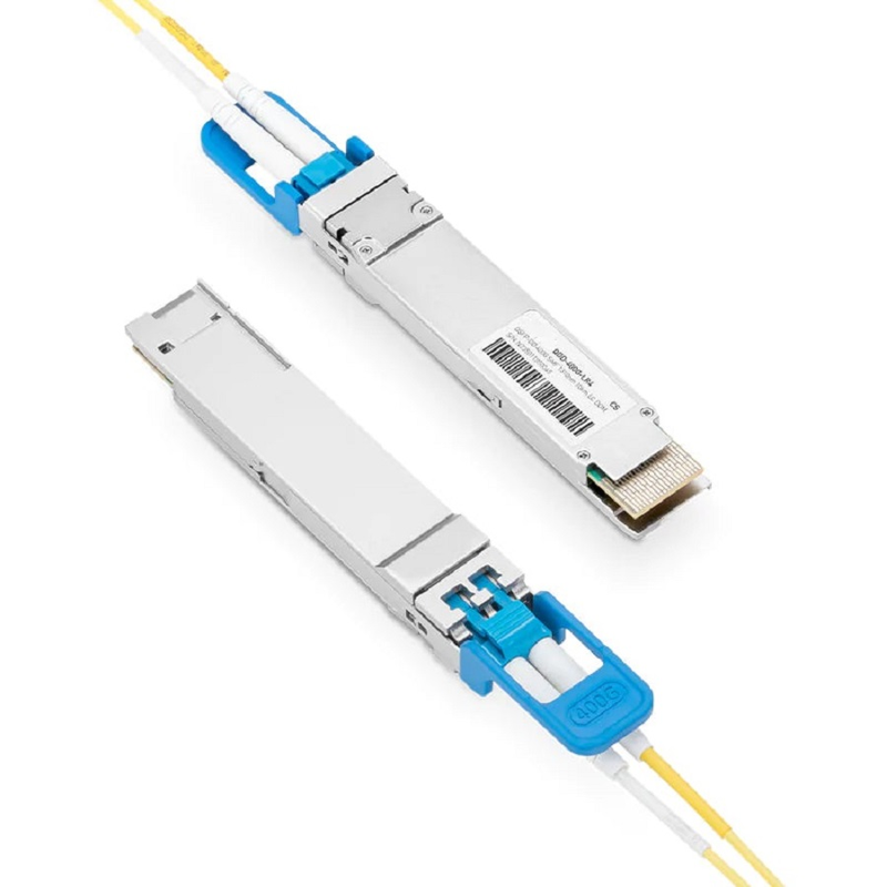 Cisco QDD-400G-LR4-S Compatible 400GBASE-LR4 QSFP-DD PAM4 CWDM4 Duplex LC 10km SMF FEC Optical Transceiver Module SFPS