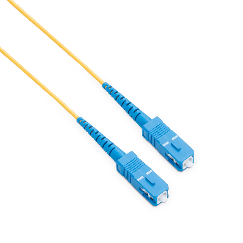 30m (98ft) SC UPC to SC UPC Simplex OS2 Single Mode LSZH 2.0mm Fiber Optic Patch Cable SFPS