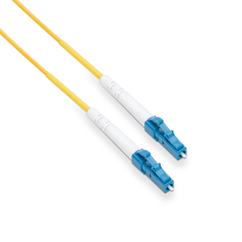 5m (16ft) LC UPC to LC UPC Simplex OS2 Single Mode LSZH 2.0mm G.657.A2 Fiber Optic Patch Cable SFPS