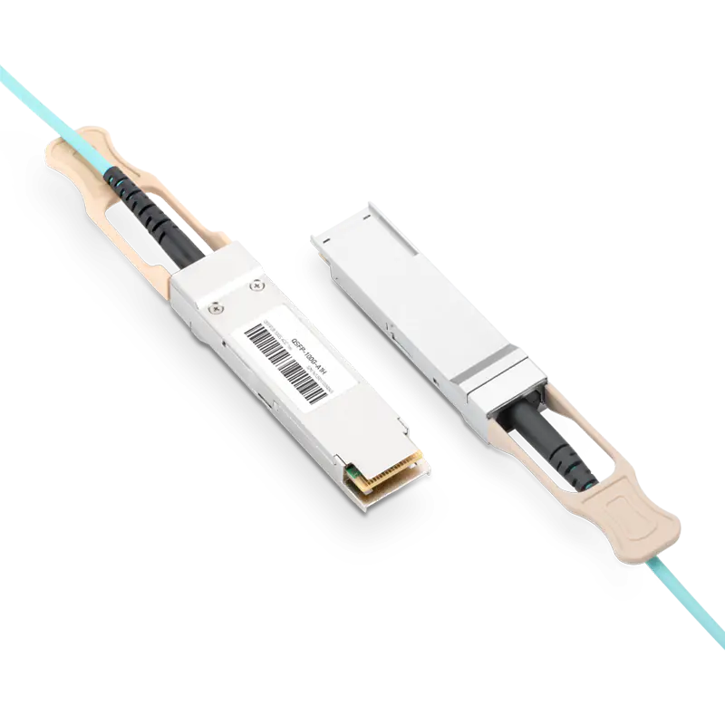 NVIDIA/Mellanox MFA1A00-E020 Compatible AOC 20m (66ft) 100Gb/s QSFP28 InfiniBand EDR LSZH Active Fiber Cable (850nm, MMF) SFPS