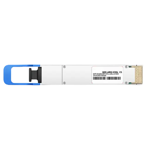 Cisco QDD-4X100G-FR-S Compatible 400GBASE-XDR4 QSFP-DD PAM4 1310nm 2km FEC DOM MTP/MPO-12 SMF Optical Transceiver Module SFPS