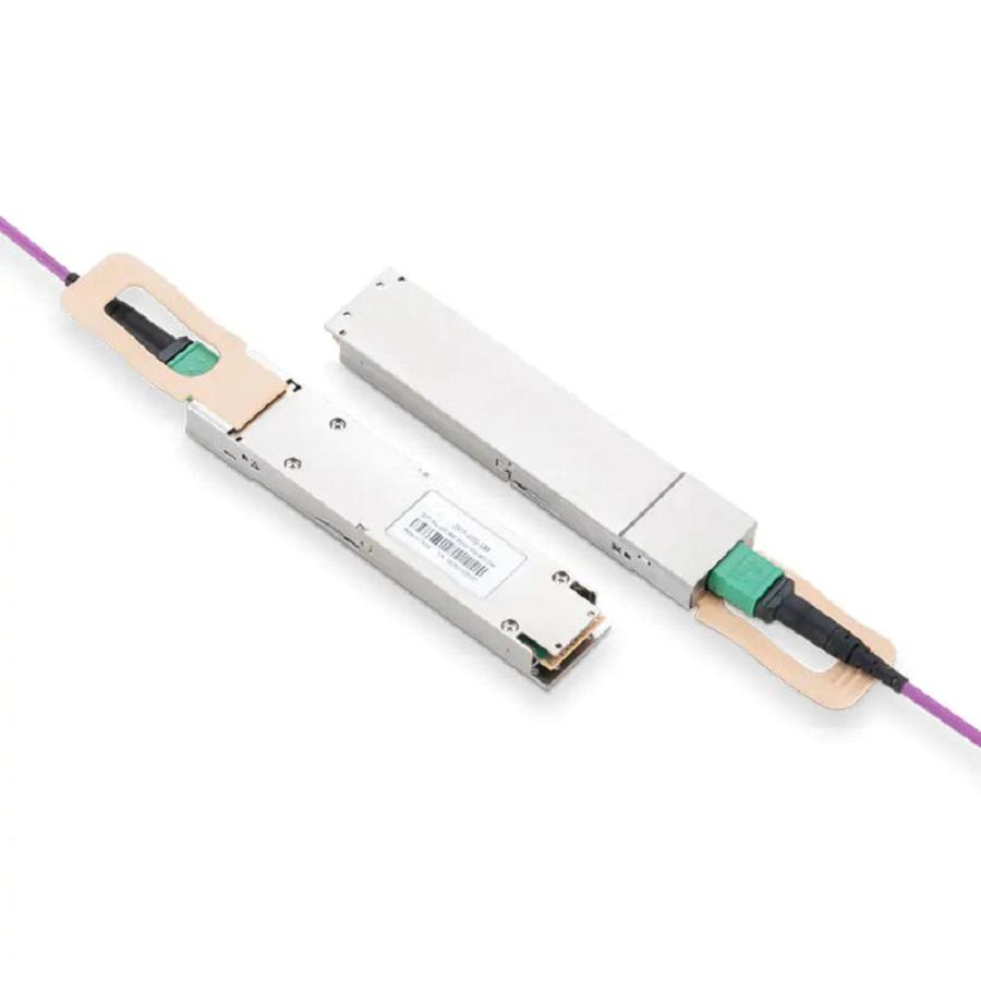 NVIDIA/Mellanox Compatible 400GBASE-SR8 OSFP-RHS PAM4 850nm 100m MTP/MPO-16 APC MMF Optical Transceiver Module SFPS