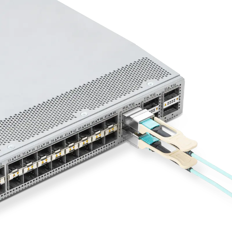 Arista QSFP-100G-SR4 Compatible 100GBASE-SR4 QSFP28 850nm 70m (OM3) /100m (OM4) MPO/MTP-12 Transceiver Module for MMF SFPS