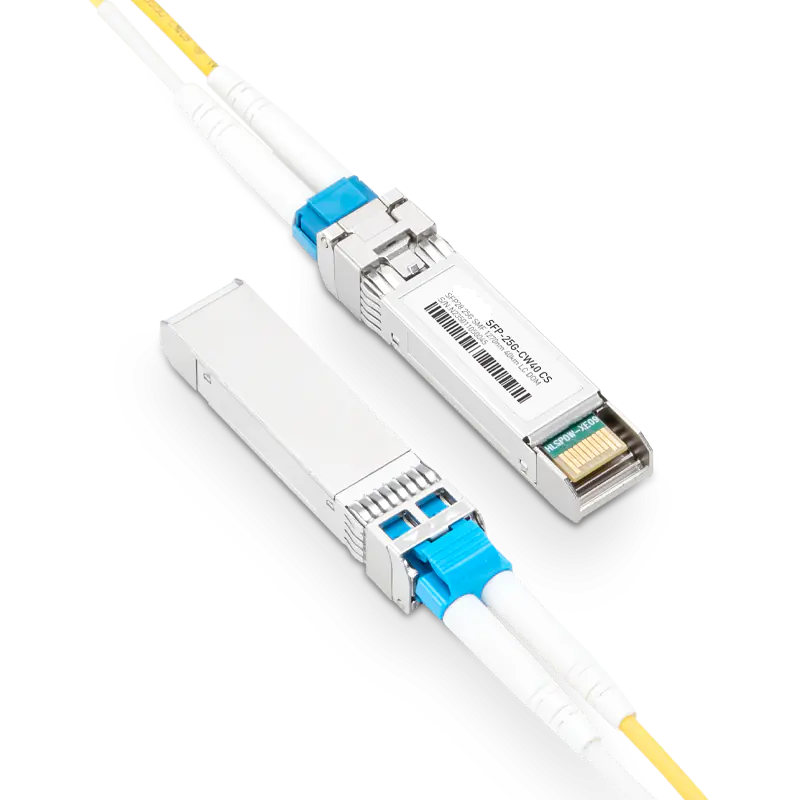 Generic Compatible 25GBASE-CW40 SFP28 1370nm 40km Duplex LC Transceiver Module for SMF SFPS