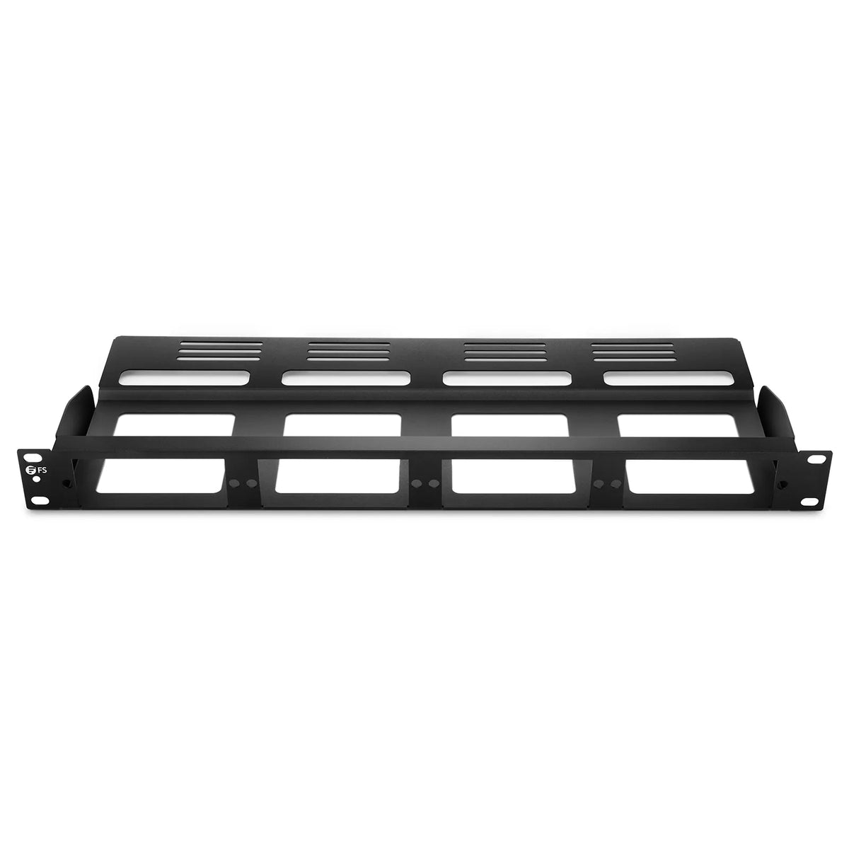 SFPS FHDA High Density 1U Rack Mount Modular Enclosure Unloaded, Rear Cable Managers, Holds up to 4 x FHDA Cassettes or Panels, 144 Fibers (LC)