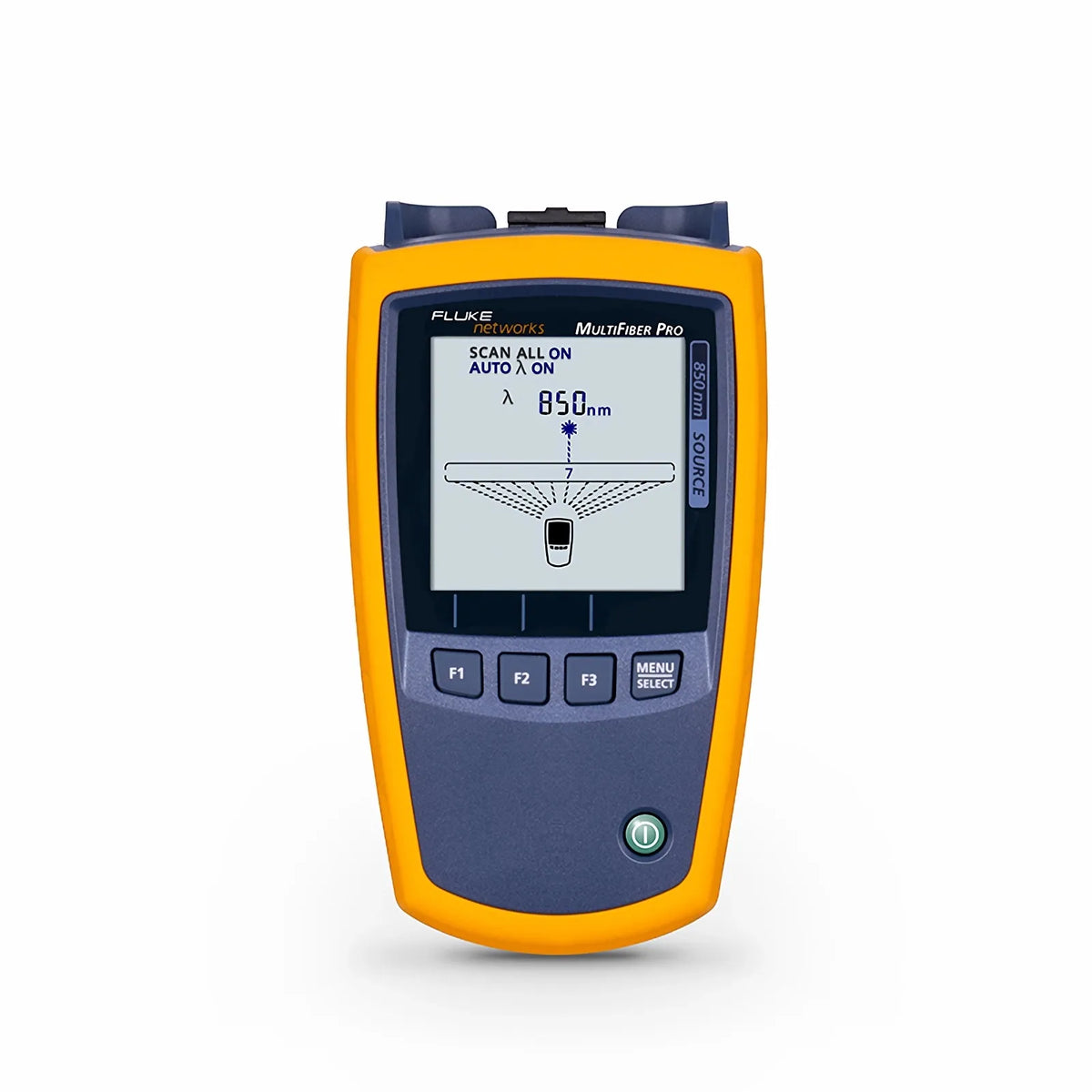 SFPS Fluke Networks Handheld Fiber Optical Light Source (850nm) with MTP®/MPO-12 Female UPC Connector