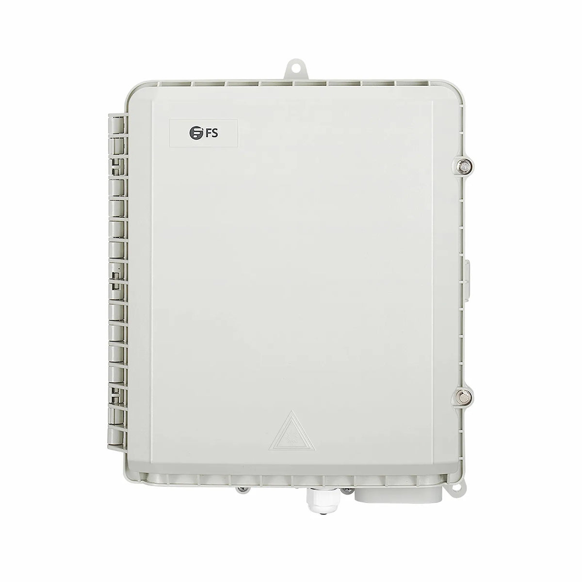 SFPS 16 Fibers Optic Distribution Box, SC/A, Plastic, Wall/Pole Mount, Indoor and Outdoor