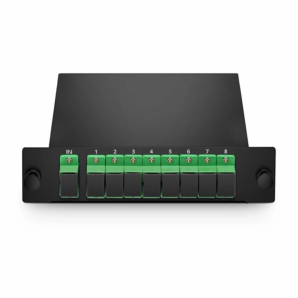 SFPS 1 x 8 PLC Fiber Splitter, Standard LGX Cassette, SC/APC, Singlemode