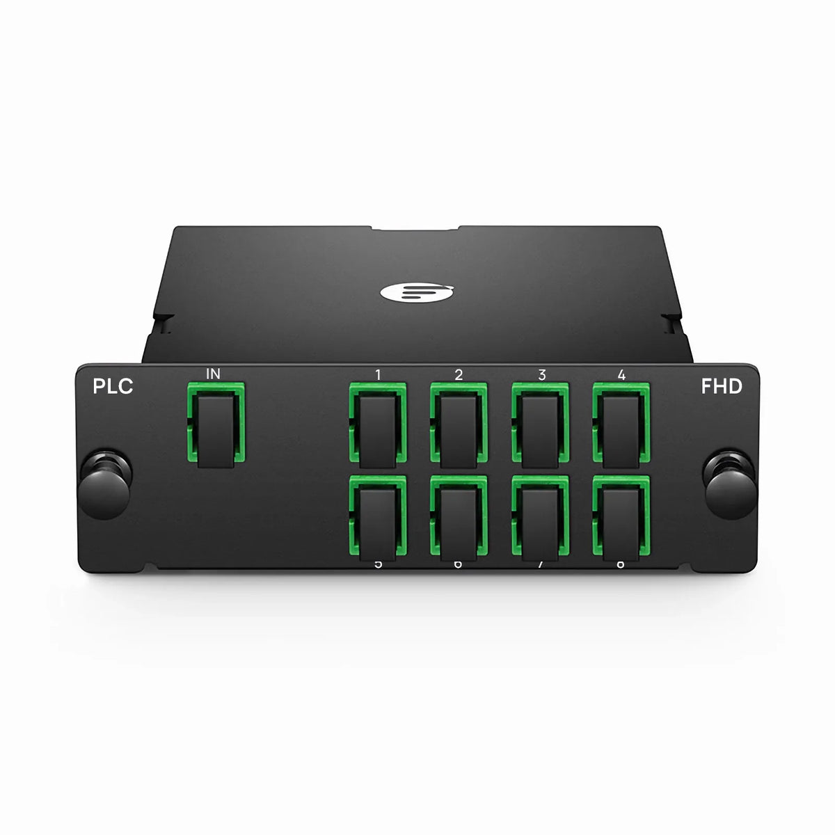 SFPS 1 x 8 PLC Fiber Splitter, Standard FHD Cassette SC/APC, Singlemode, for Optical LAN