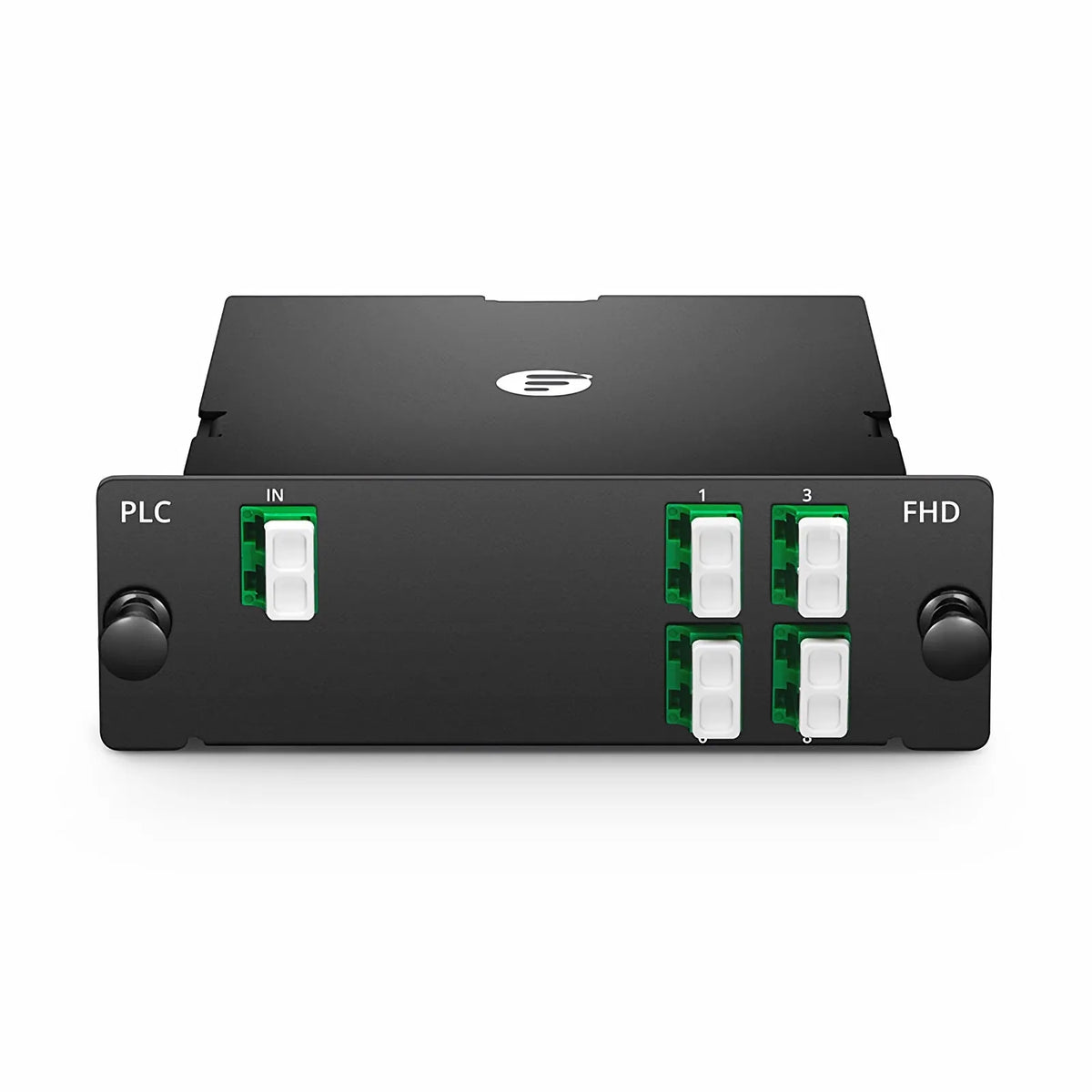 SFPS 1 x 8 PLC Fiber Splitter, Standard FHD Cassette LC/APC, Singlemode, for Optical LAN