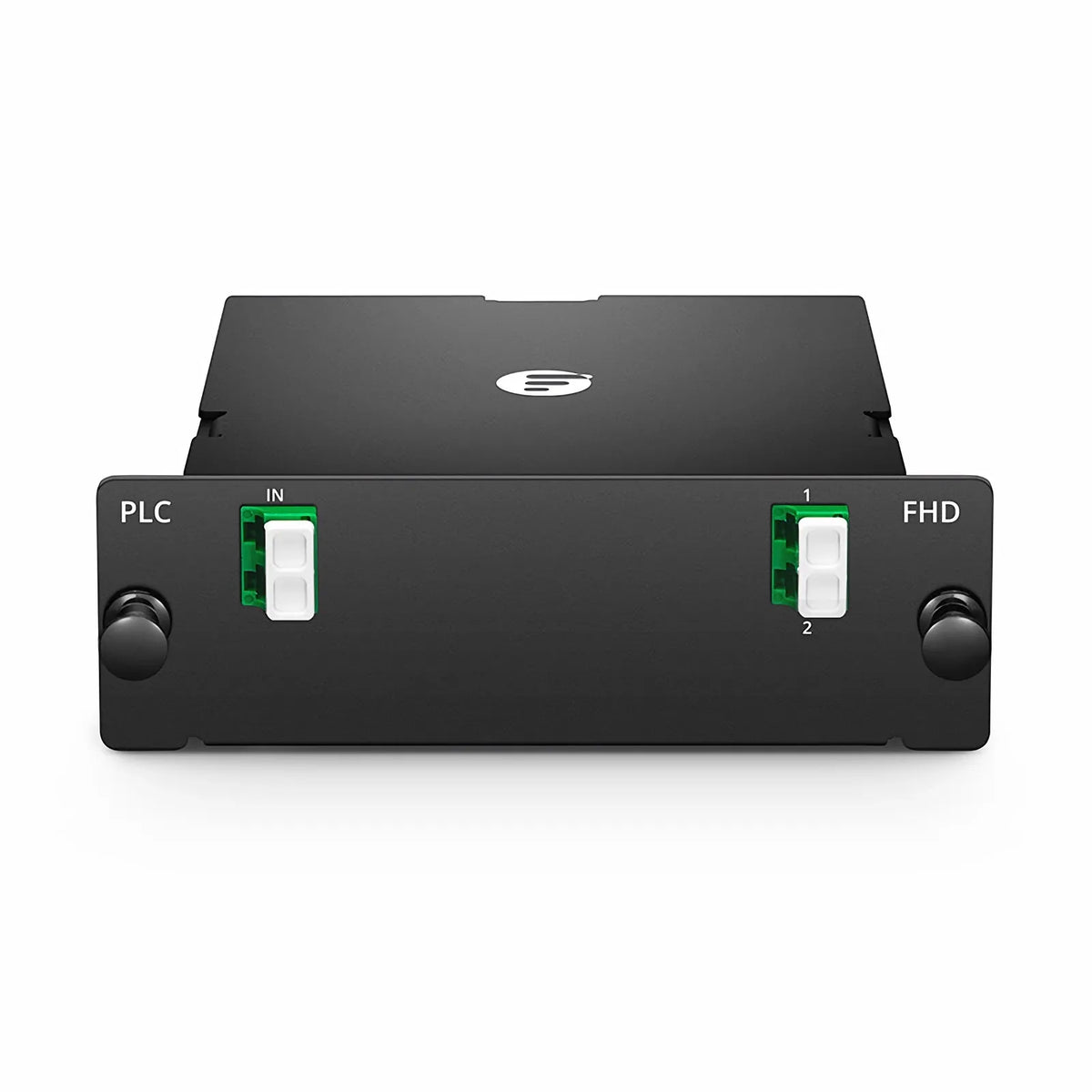 SFPS 1 x 2 PLC Fiber Splitter, Standard FHD Cassette LC/APC, Singlemode, for Optical LAN