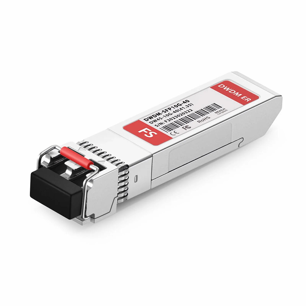 SFPS Cisco C45 DWDM-SFP10G-41.35 Compatible SFP+ 10G DWDM 1541.35nm 100GHz 40km DOM Duplex LC/UPC SMF Optical Transceiver Module for Transmission