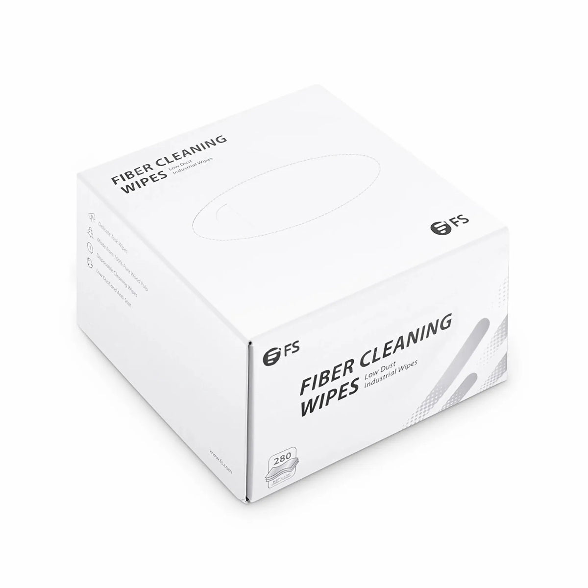 SFPS Dust-free Anti-static Fiber Cleaning Wipes 280/Box