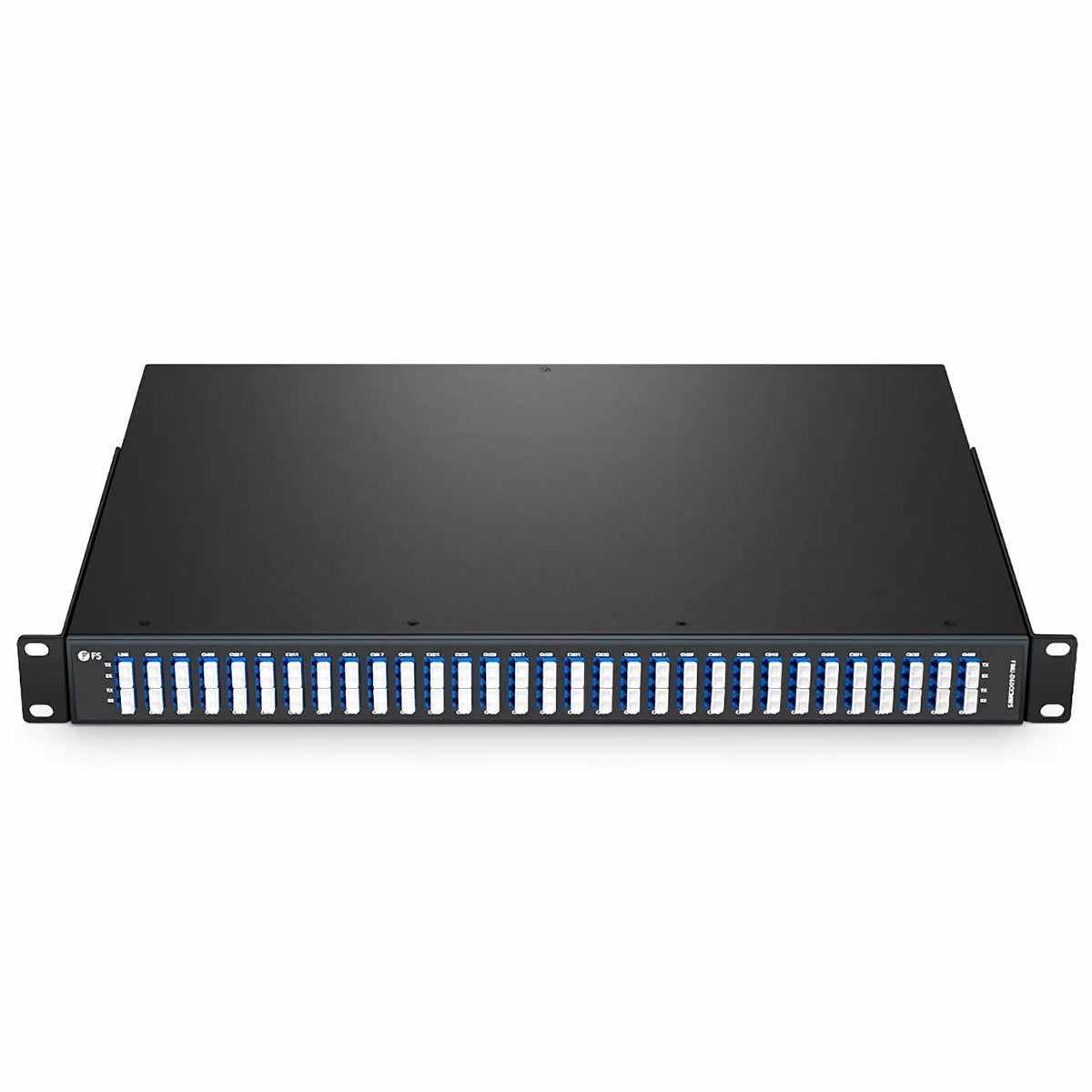 SFPS 60 Channels Odd DWDM Mux Demux, Super C-band 100GHz 190.75-196.65THz, with Monitor Port, 6.0dB Typical IL, LC/UPC, Dual Fiber, FMU 1U Rack Mount