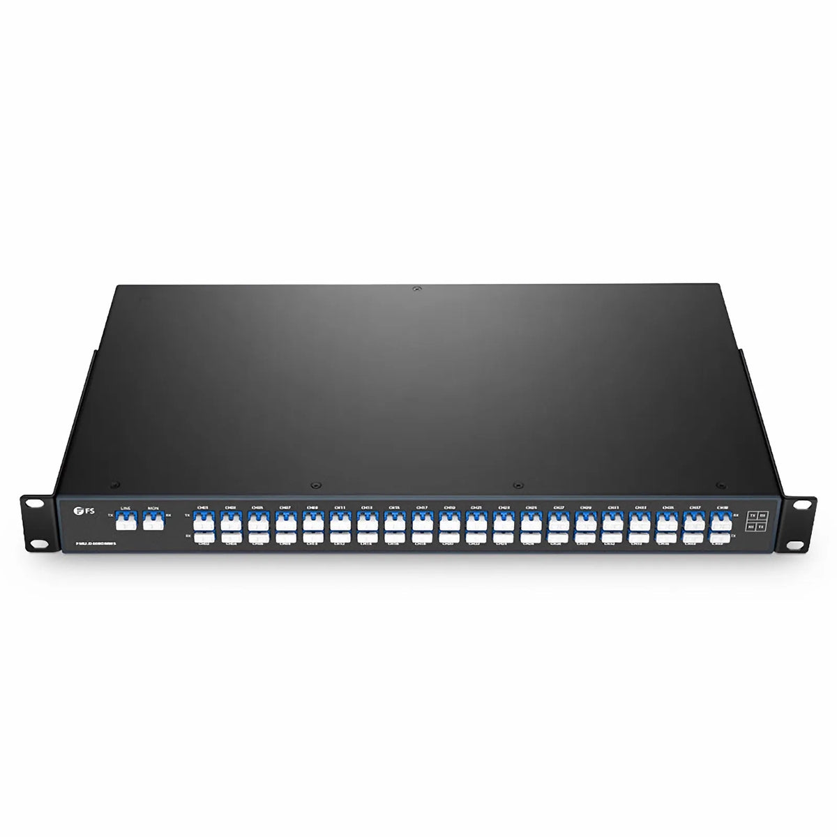 SFPS 40 Channels Even DWDM Mux Demux, Super C-band 150GHz 190.7125-196.5625THz, with Monitor Port, 5.5dB Typical IL, LC/UPC, Dual Fiber, FMU 1U Rack Mount