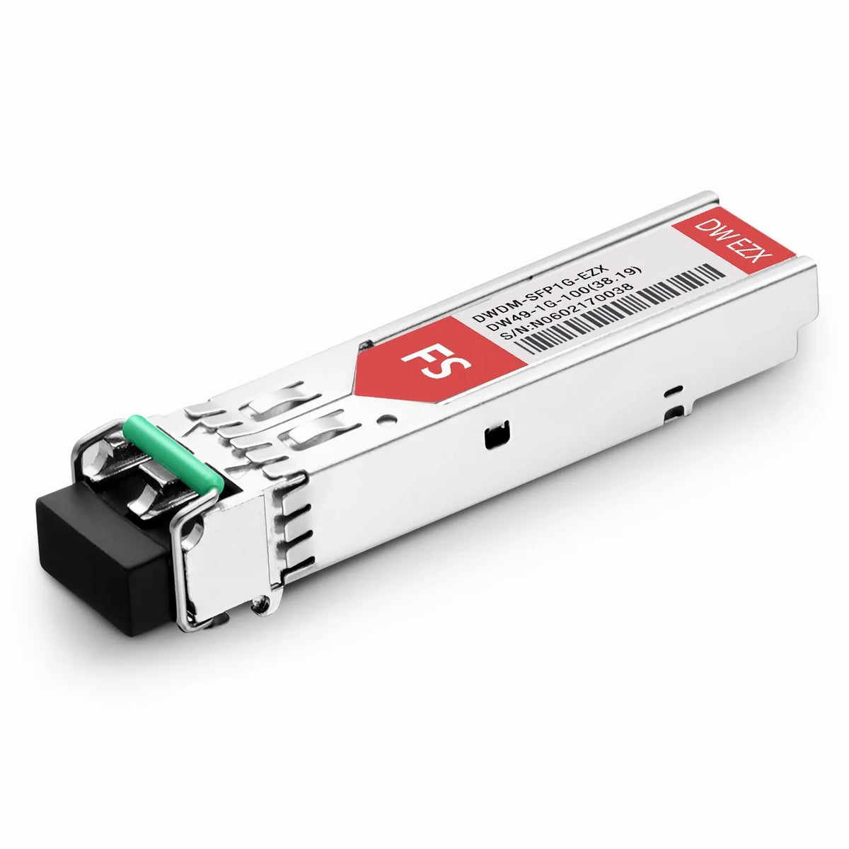 SFPS Cisco C49 DWDM-SFP-3819 Compatible SFP 1000BASE-DWDM 1538.19nm 100GHz 100km DOM Duplex LC/UPC SMF Optical Transceiver Module for Transmission