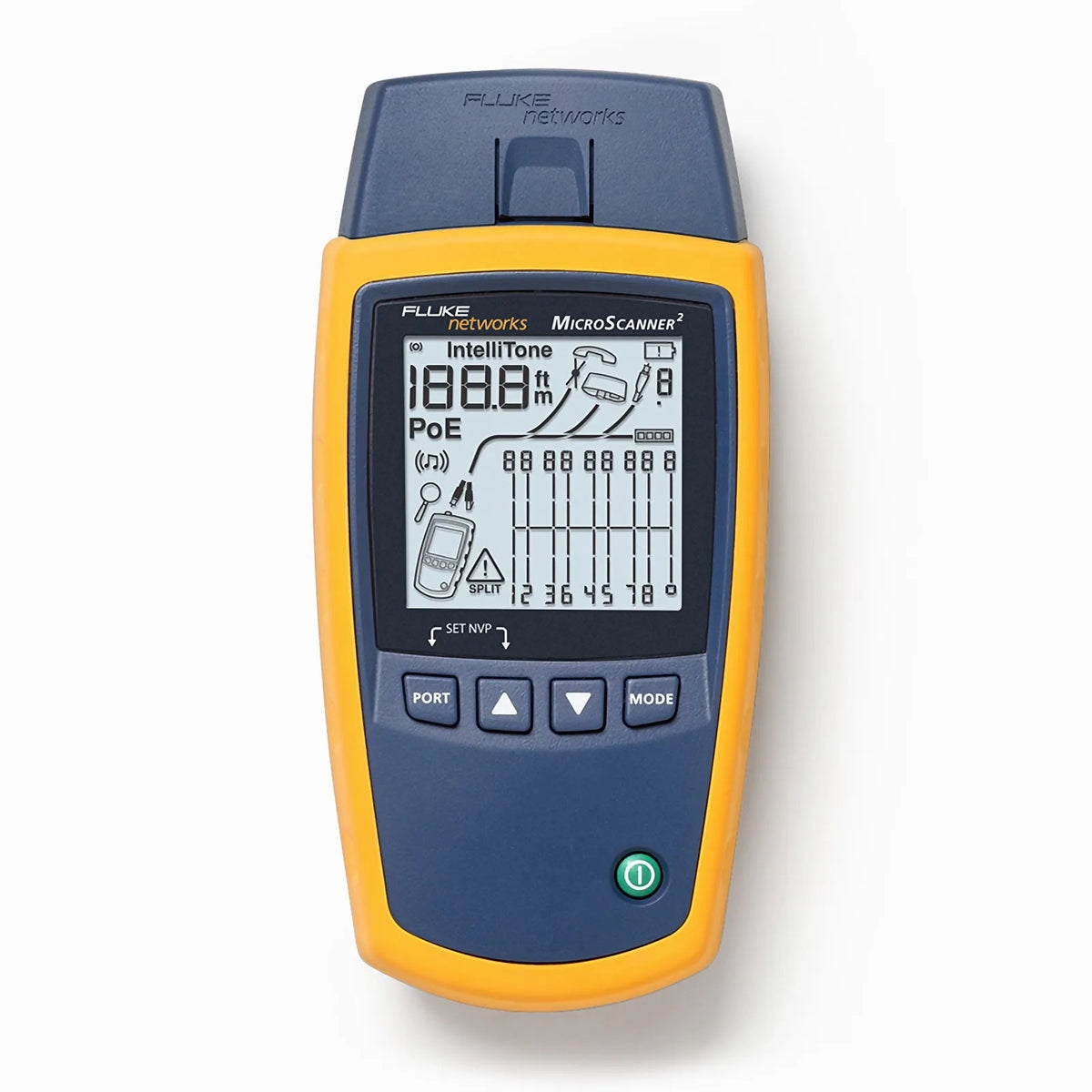 SFPS Fluke Networks MS2-100 MicroScanner2 Cable Verifier