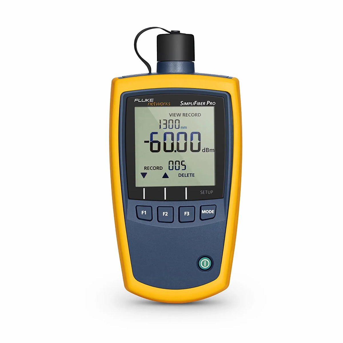SFPS Fluke Networks SFPOWERMETER SimpliFiberA® Pro Handheld Optical Power Meter with 2.5mm SC/FC/ST Connector