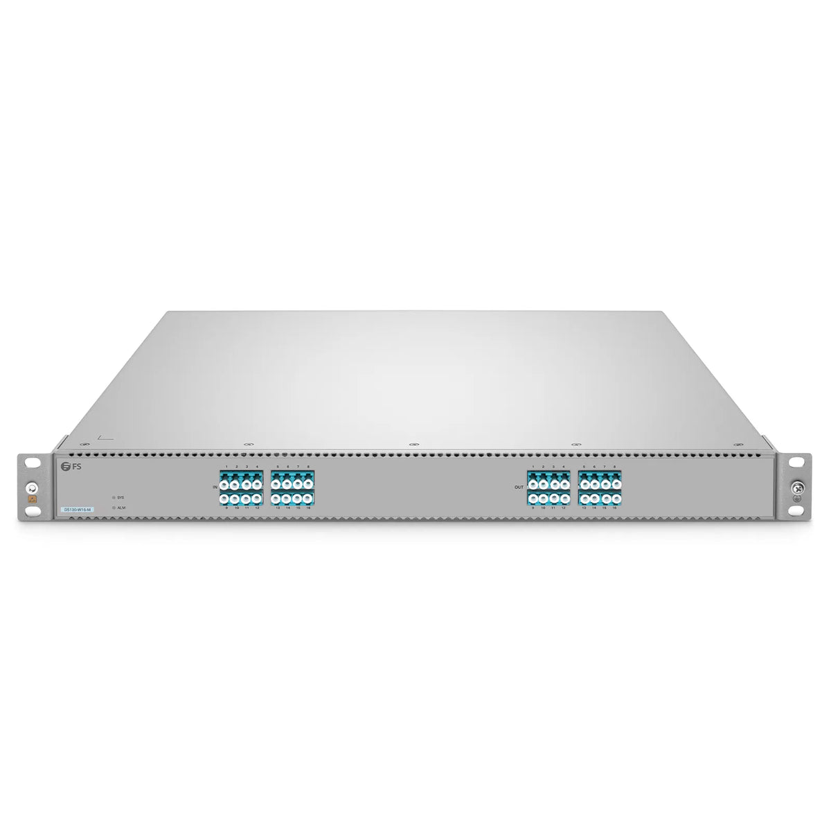 SFPS D5130-W16-M Multimode Low Loss All-Optical Circuit Switch, 16 x 16 Ports, Redundant AC PSUs, Support WebGUI Network Management