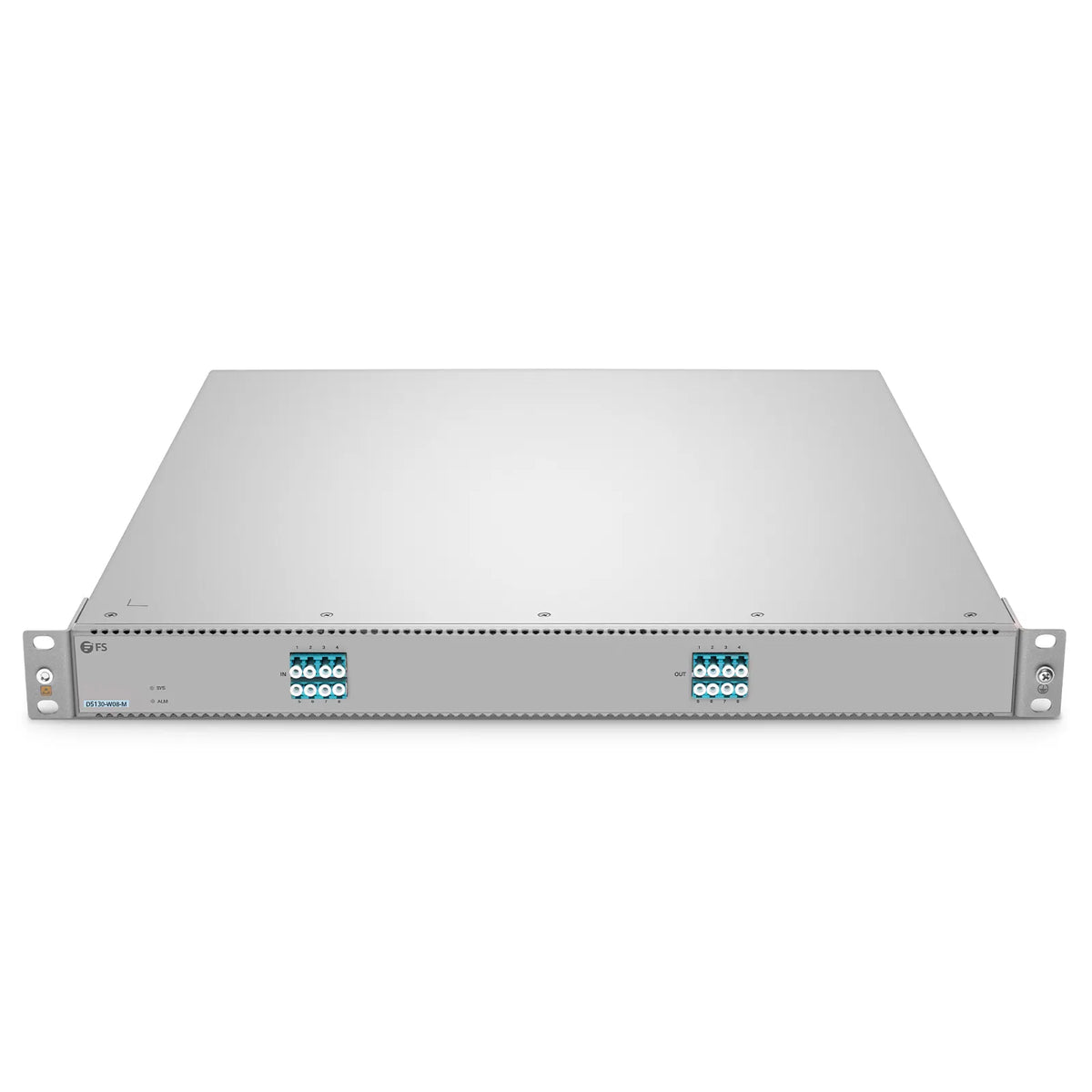 SFPS D5130-W08-M Multimode Low Loss All-Optical Circuit Switch, 8 x 8 Ports, Redundant AC PSUs, Support WebGUI Network Management