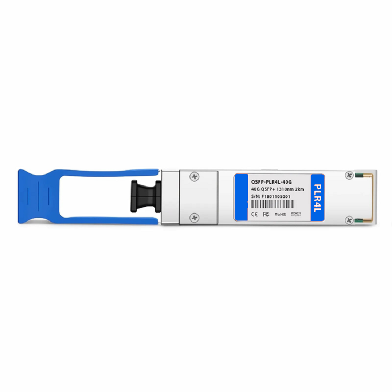 SFPS Cisco QSFP-40G-PLRL4 Compatible 40GBASE-PLR4L QSFP+ 1310nm 2km DOM MPO-12/APC SMF Optical Transceiver Module